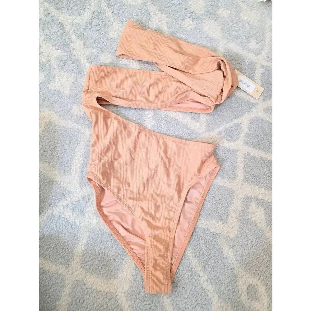 Risk Swimwear Odyssey One Piece NWT Nude